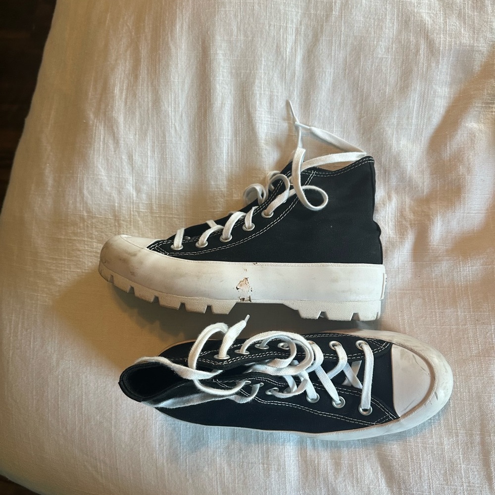 Black Platform Converse - image 2